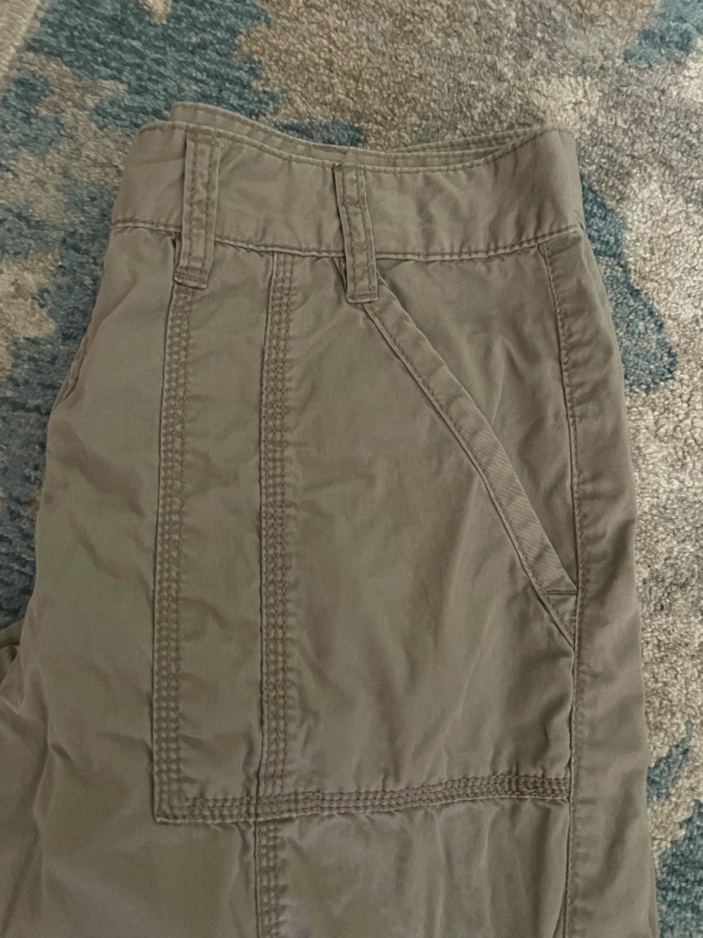 Calvin Klein Jeans Beige Cargo Pants - Low Rise - Size 12